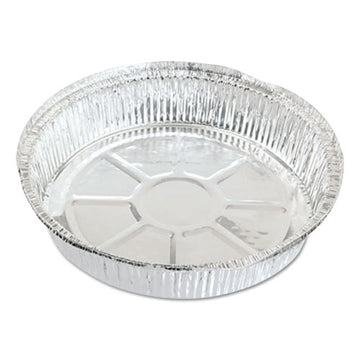 Reynolds® Round Aluminum Carryout Containers, 10" Diameter X 1.09"h, Silver, 400-carton freeshipping - TVN Wholesale